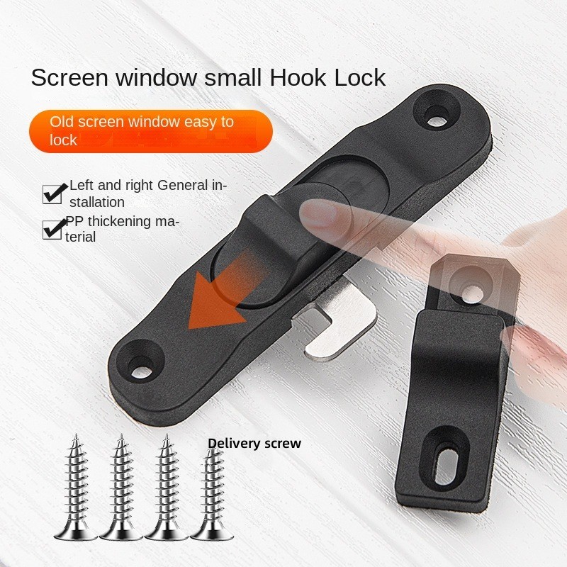 Window Lock Bar - Lente Plastic Push-Pull Vouwdeur Raam Schaduw