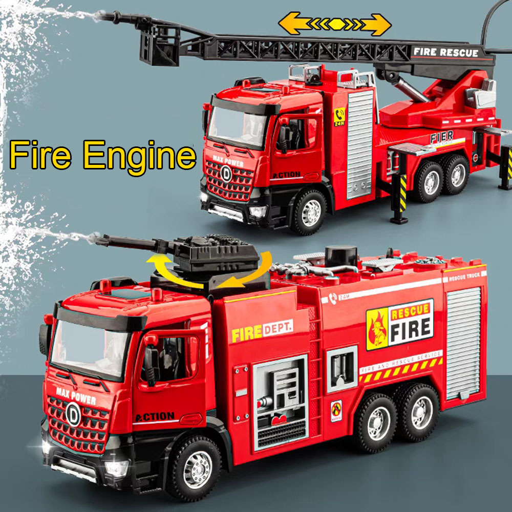 Fire Escape Ladder - 1:32 Schaal Brandweerauto Model Speelgoed Auto