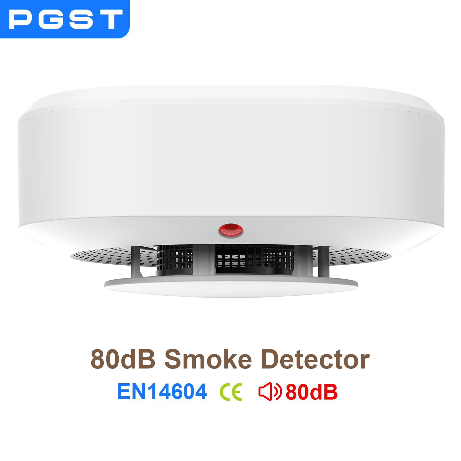 Smoke Detector Interconnected - Rookmelder branddetector op batterijen voor huis,