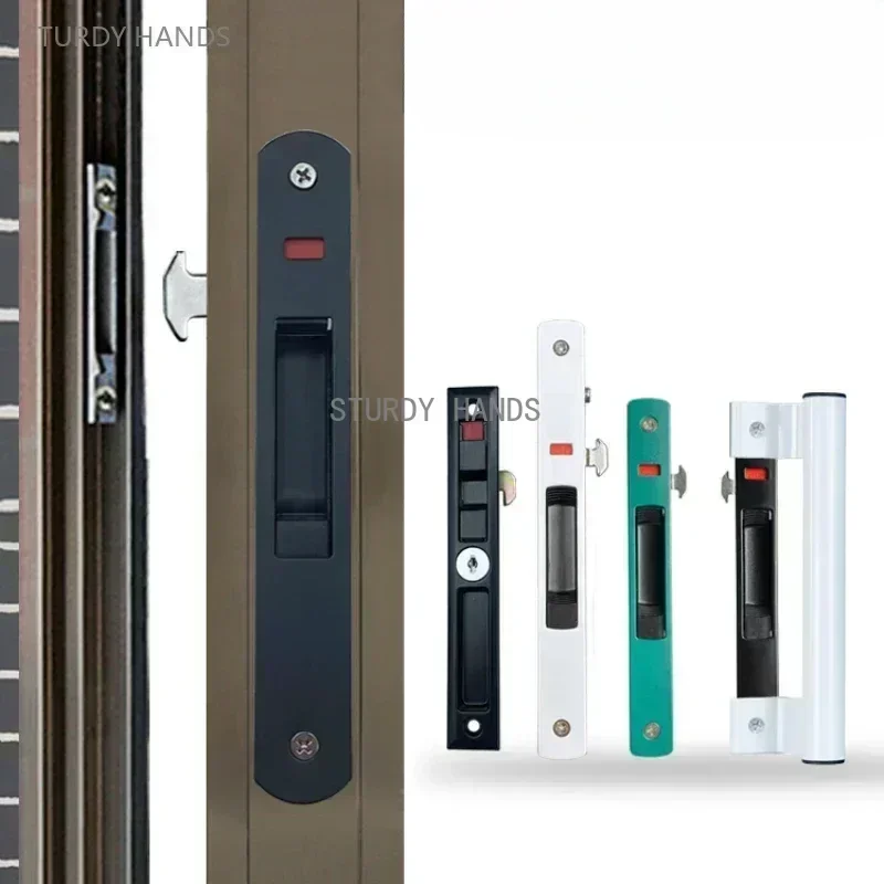Window Lock Bar - 1 set verdikte deur- en raamhaaksloten