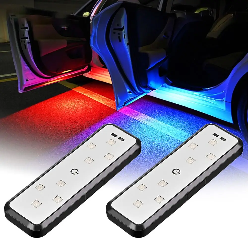 Emergency Exit Sign - 1/2 STUKS Autodeurverlichting LED Welkom Licht