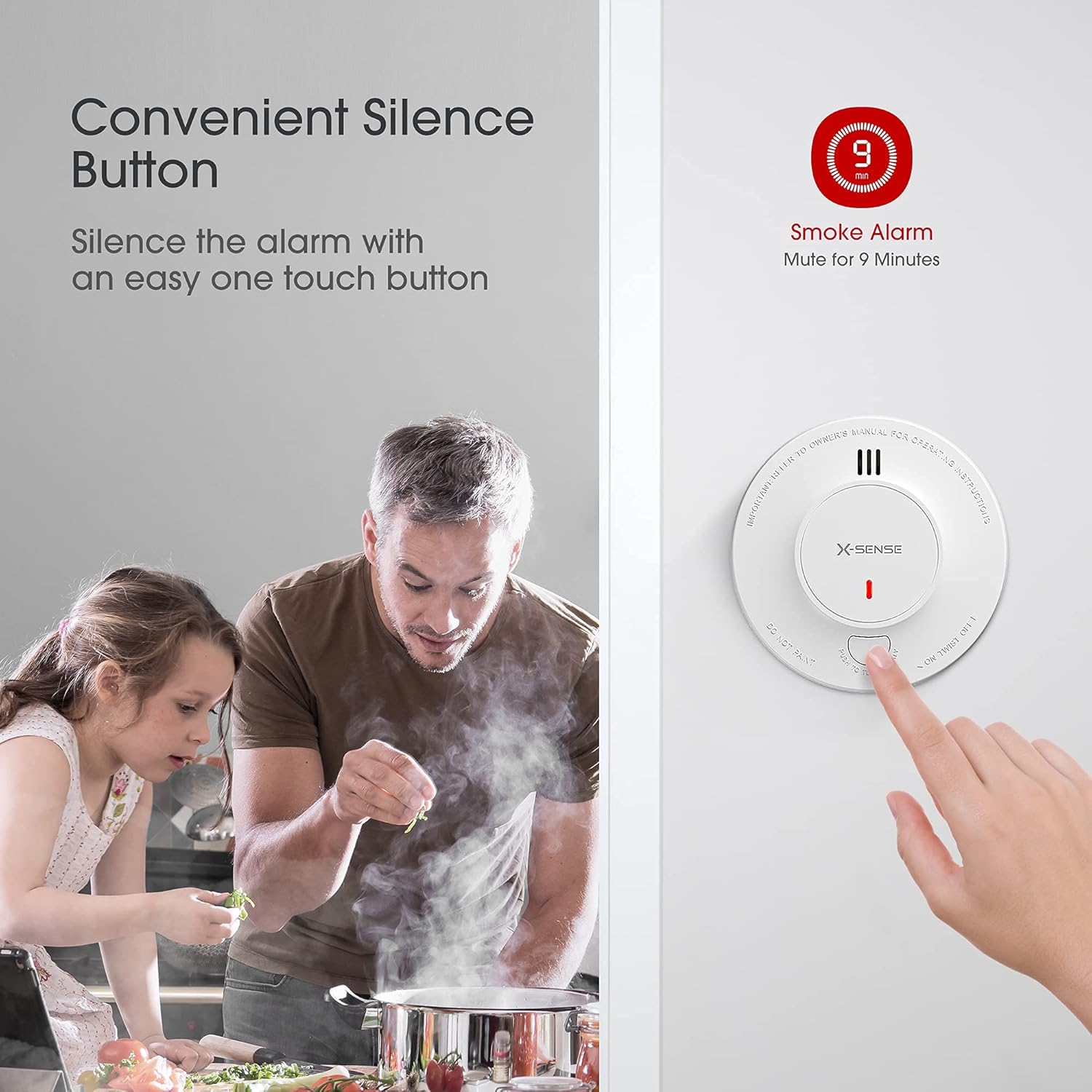 X-Sense Rookmelder, 10 jaar ba - Smoke Detector Interconnected recensie en prijs