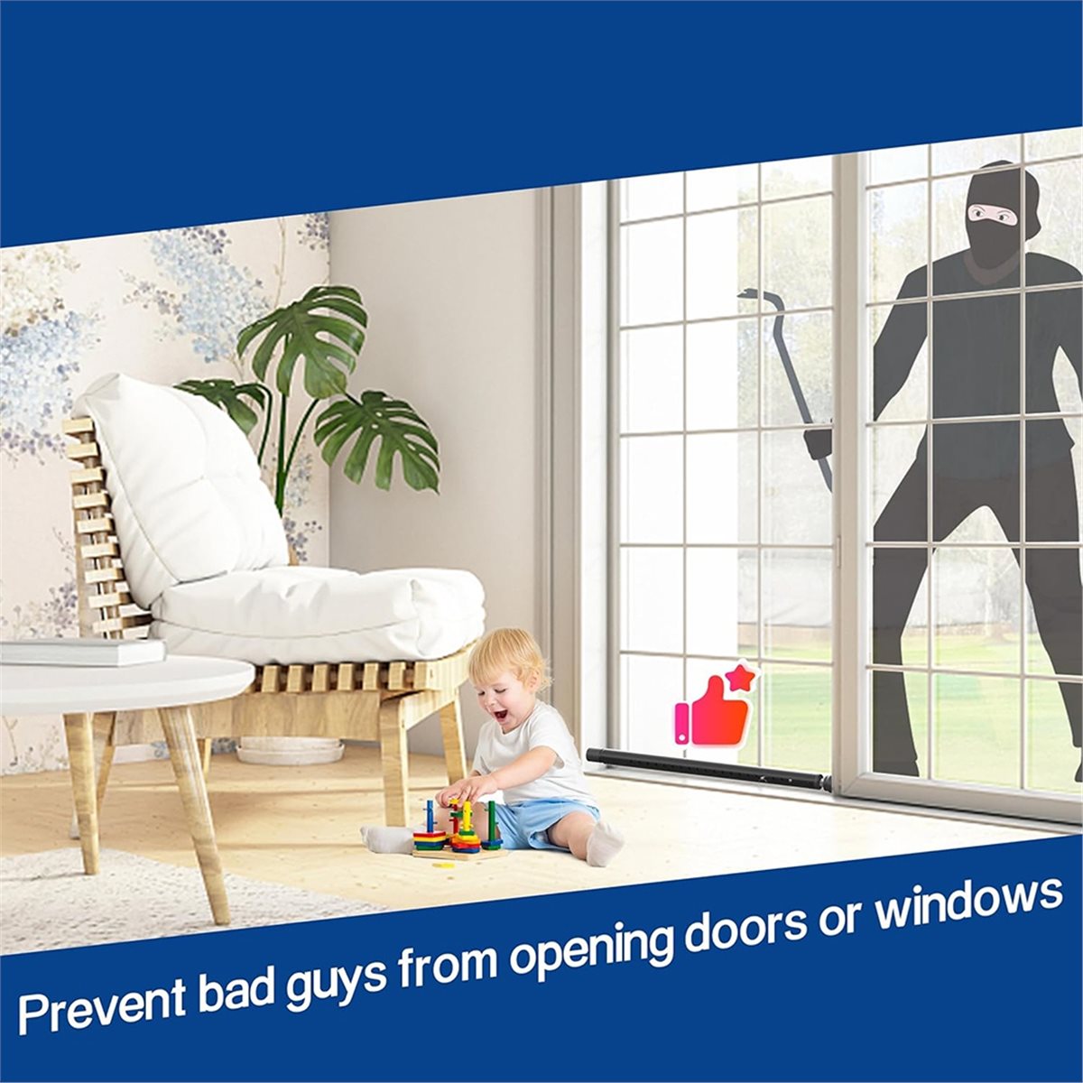 A20I Schuifdeurbeveiligingsbeu - Window Lock Bar recensie en prijs