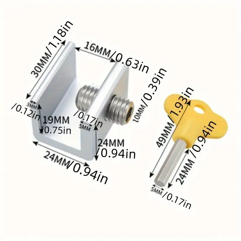 Schuifstop Kast Sloten Riemen  - Window Lock Bar recensie en prijs