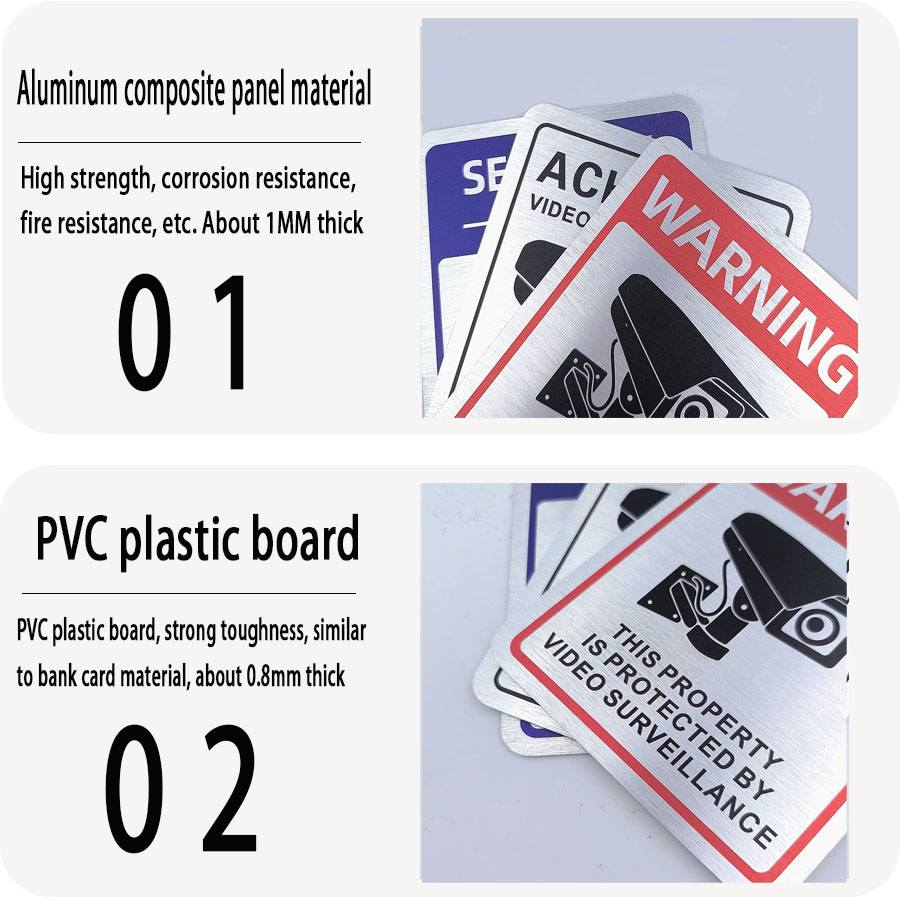 Aluminium plaat monitoring pro - Emergency Exit Sign recensie en prijs