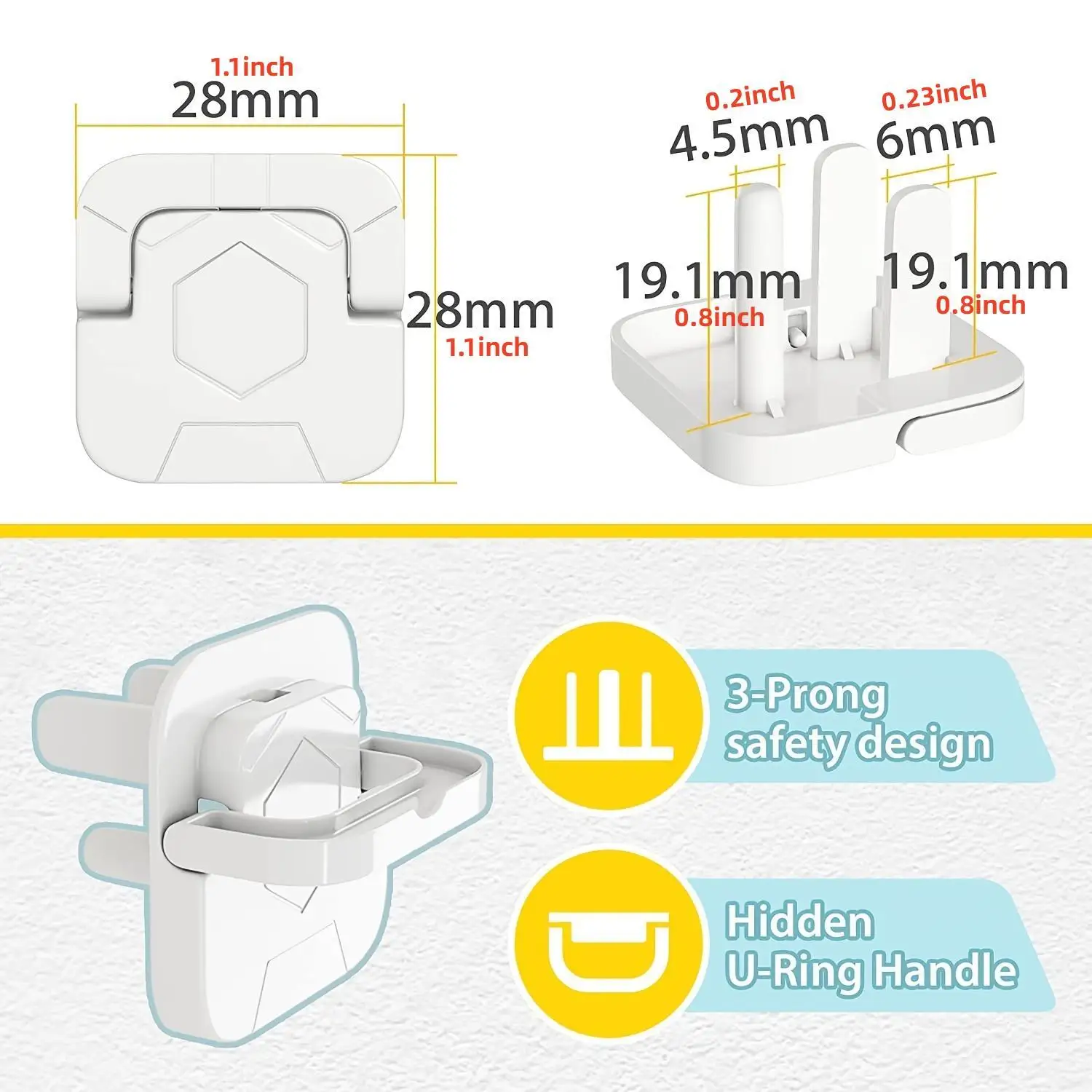 1/3/5/10/20 stuks veiligheidsa - Outlet Cover Baby recensie en prijs