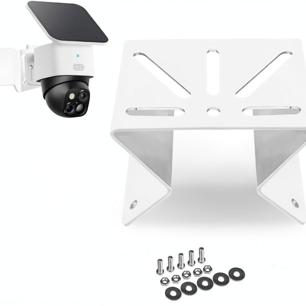 Stevige metalen hoekbeugel voo - Eufy Camera S340 recensie en prijs