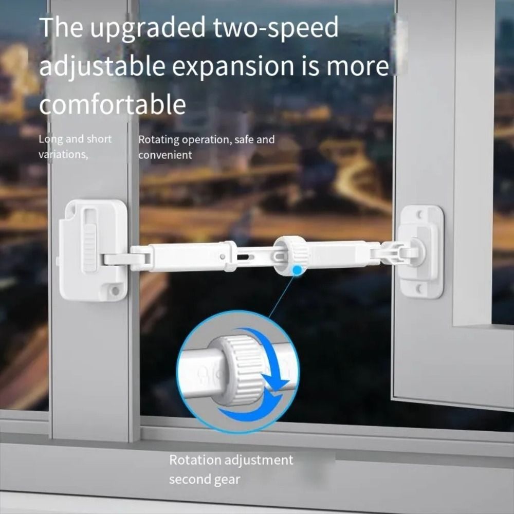 Perforatievrije Raamstop Raamv - Window Lock Bar recensie en prijs