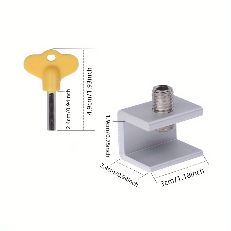 3 sets deur- en raambegrenzing - Window Lock Bar recensie en prijs